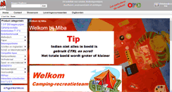 Desktop Screenshot of miba.nl