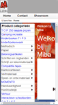 Mobile Screenshot of miba.nl